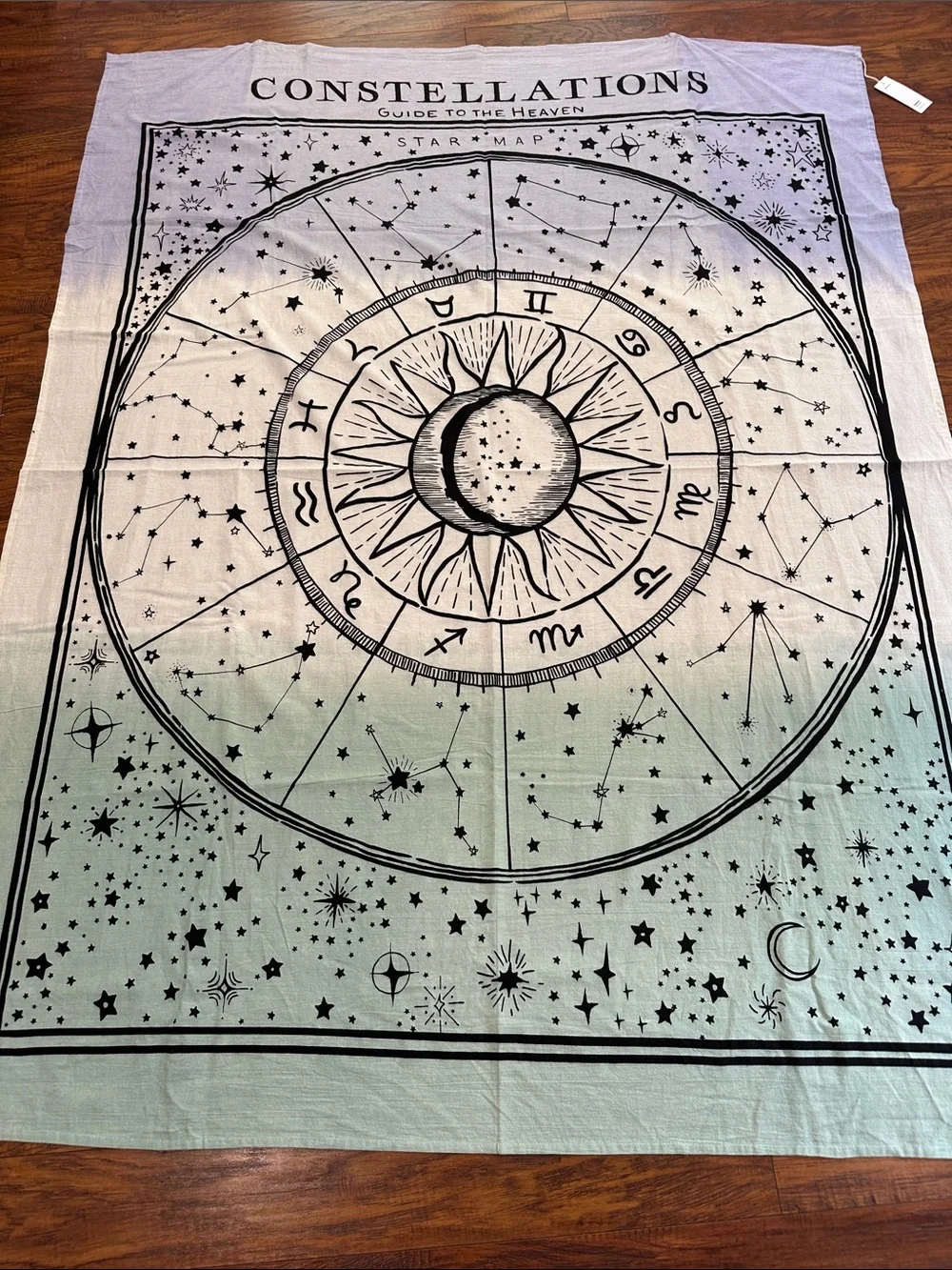 Urban Bedsheet UO Star Constellations Ombre Wall Tapestry Hanging Indian Throw